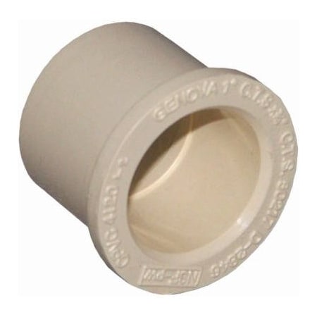 Nibco Conduit Fitting Bushing, PVC, PVC Coated, Red T00231C